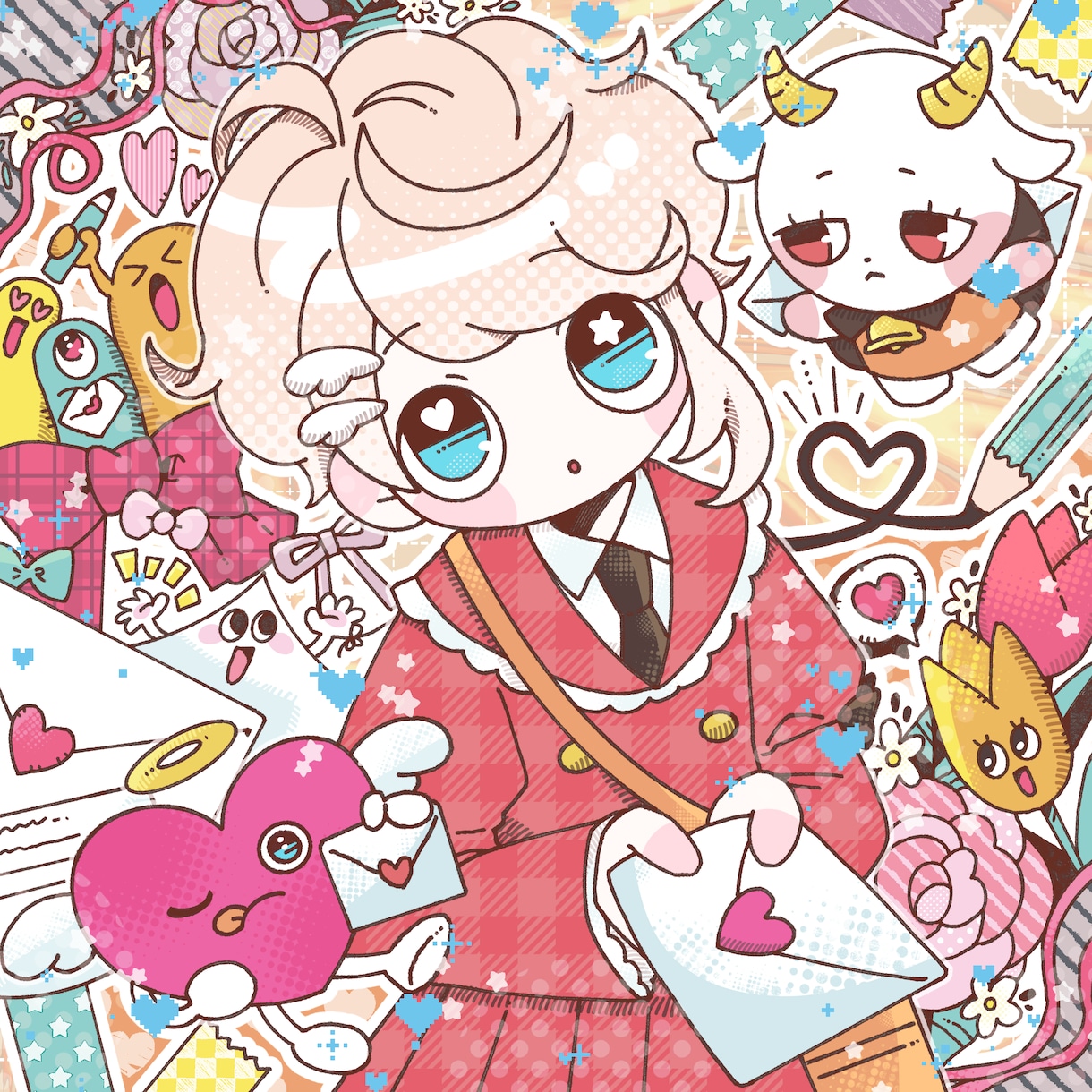 ポップで可愛らしいイラストお描きします イメージをいただいてイラストお描きします！！ イメージ10