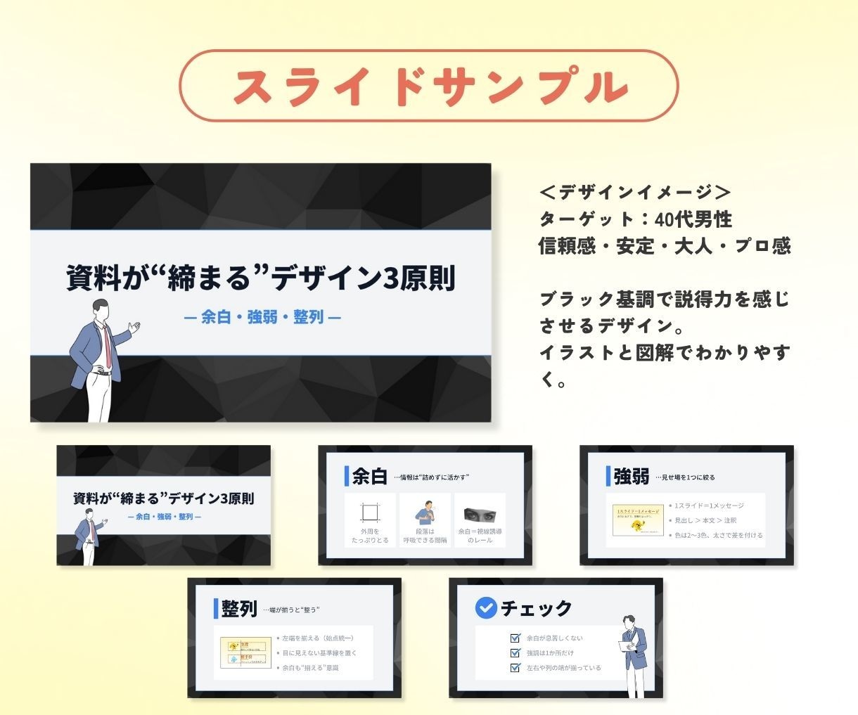 分かりやすい！Canvaスライド制作します プレゼン・講座・資料をスピーディに、 目的に合わせてデザイン イメージ7