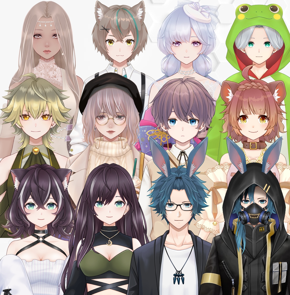 イラスト+Live2Dモデリング全工程制作します ハイクオリティーVTubeStudio対応モデル イメージ8
