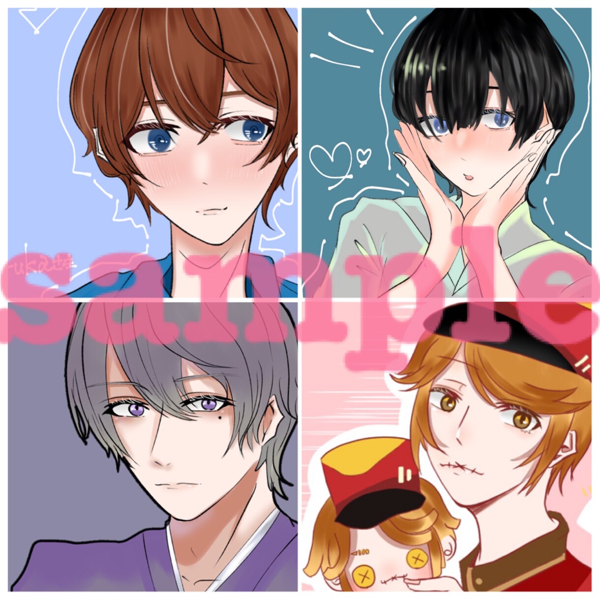 ヲタクさんに素敵イラストを書かせていただきます イメージキャラクターを使ってSNSにイラストを投稿しよう イメージ1
