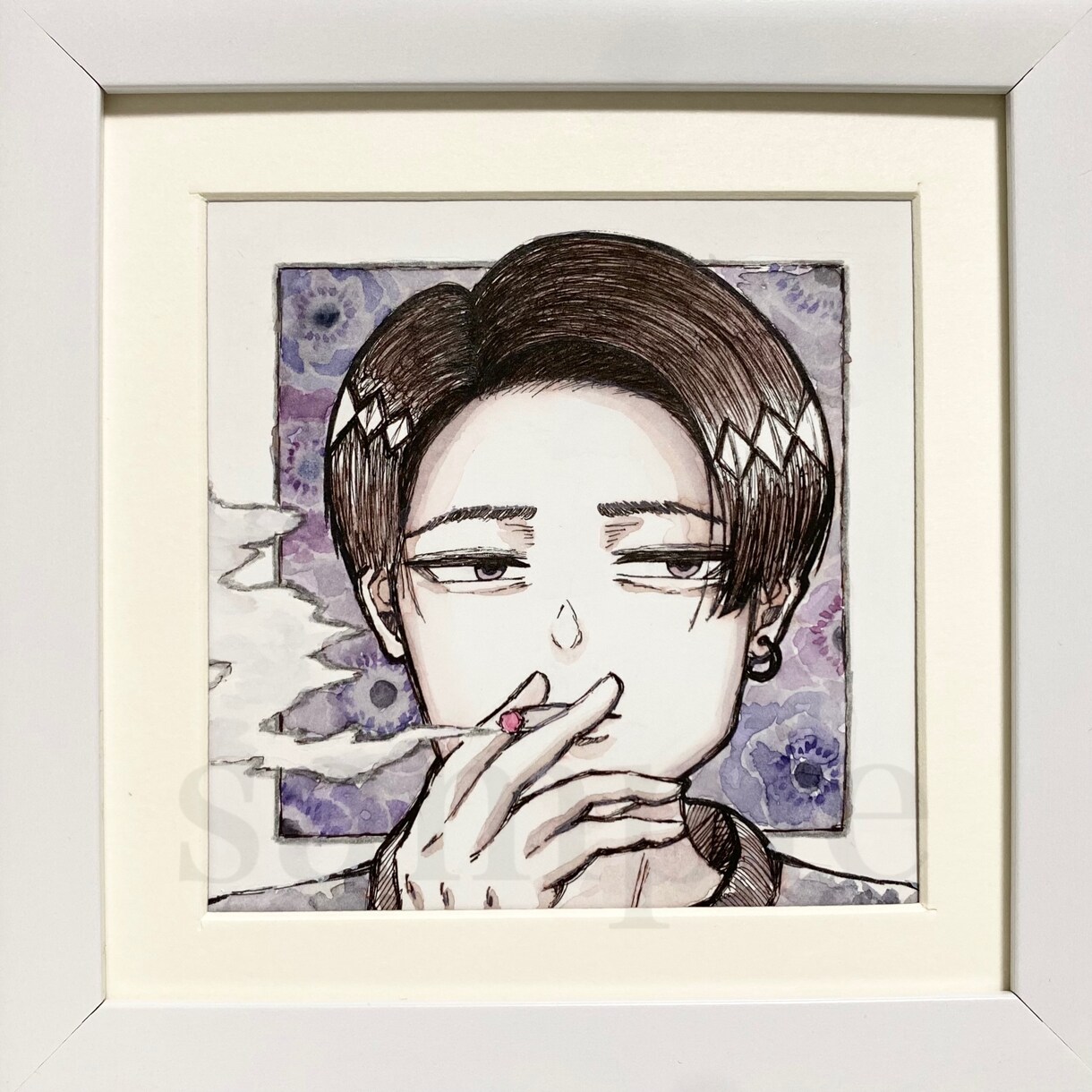 あなただけのSNS用アイコンイラスト！描きます 水彩とペン画のイラストが好きな方いかがですか？ イメージ8