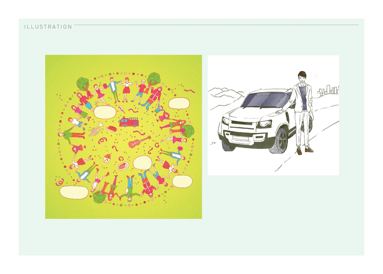 シンプルでわかりやすいイラストを提供します お客様に合わせ温もりのある作品を描きます イメージ9