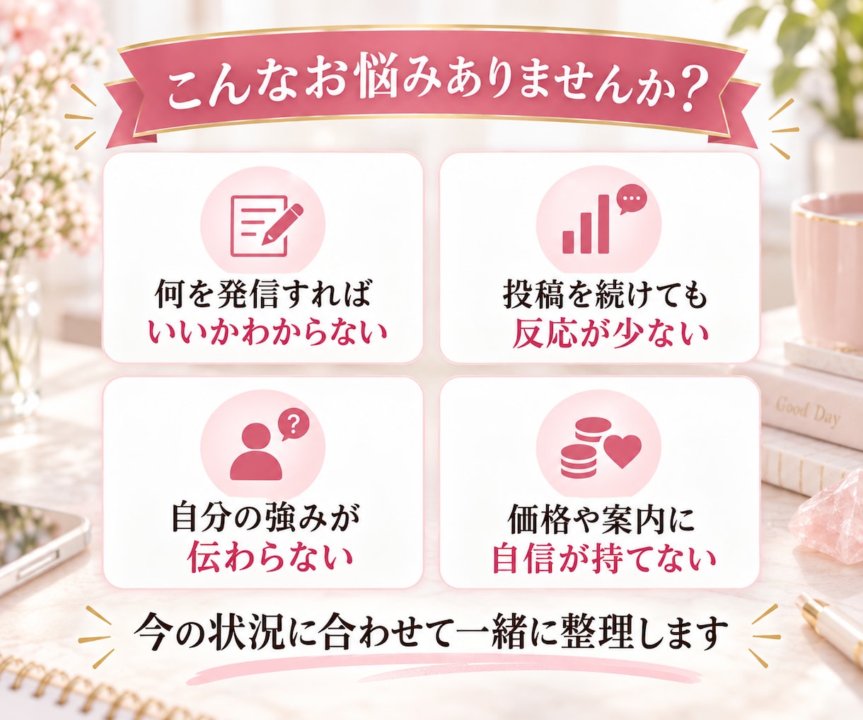 占い師・カウンセラーのSNS集客導線を育てます 発信・導線・マインドを整える30日間の個別伴走コンサル イメージ2