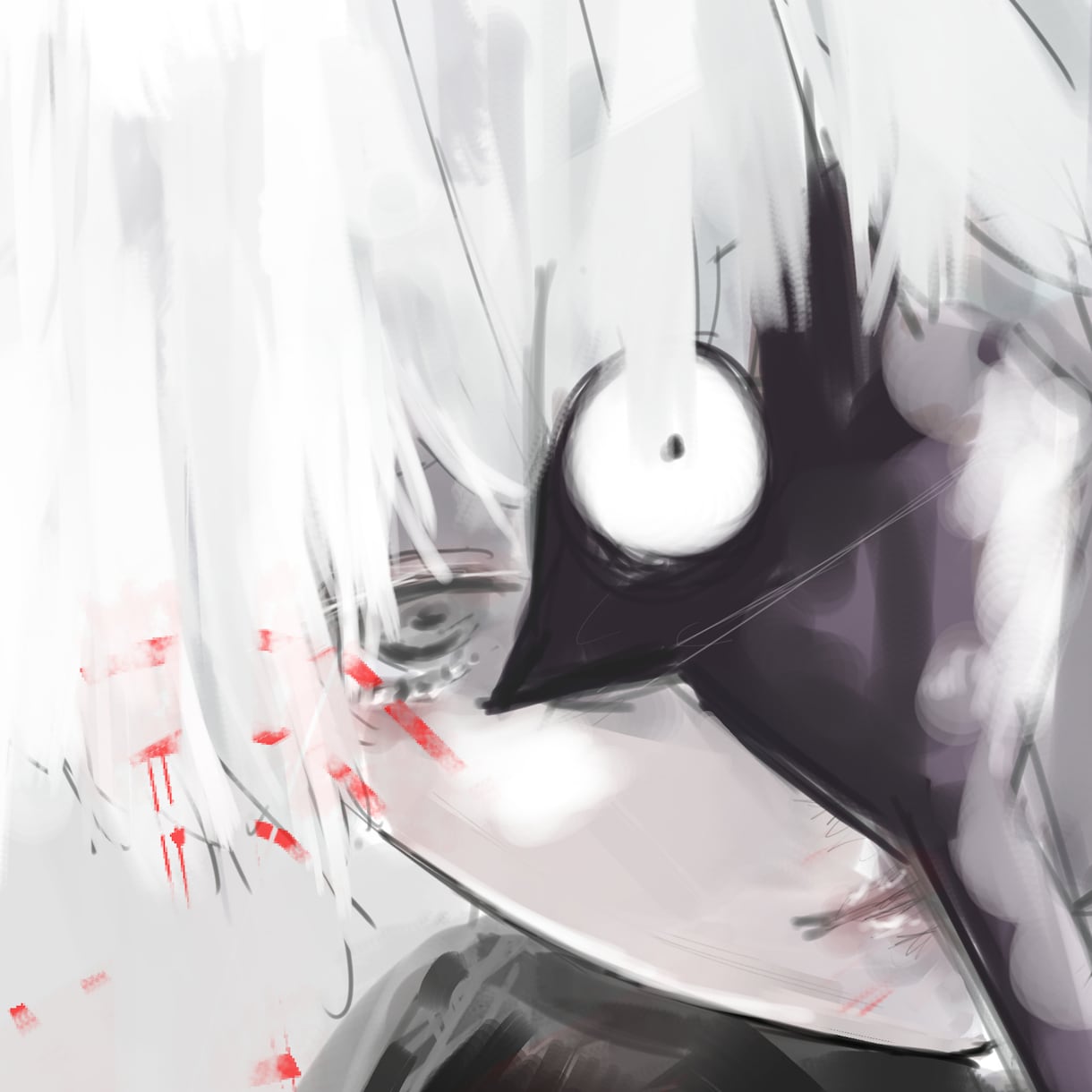 東京喰種風のイラスト描きます なんかいい感じのイラスト描きます イメージ2