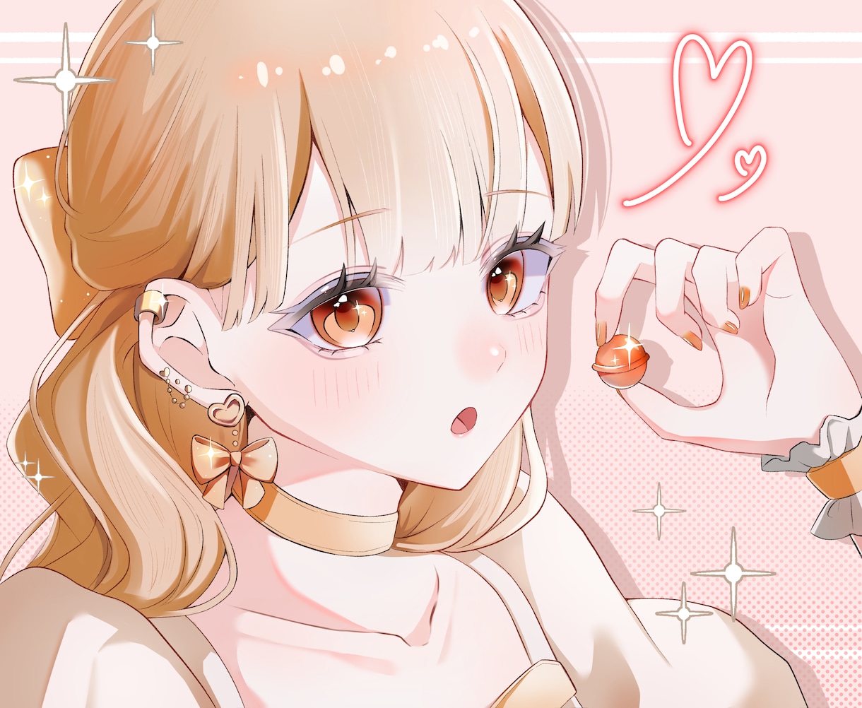 アイコンや立ち絵等、様々な用途のイラストを描きます 女・男キャラ共に大歓迎！！お気軽にご相談ください〜♪ イメージ1