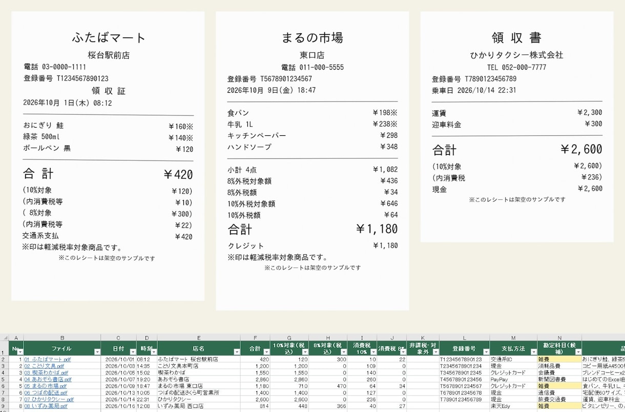Excelの手作業をVBAでボタン1つにします 毎日の集計・転記・CSV取り込みを自動に。使い方メモ付き イメージ5