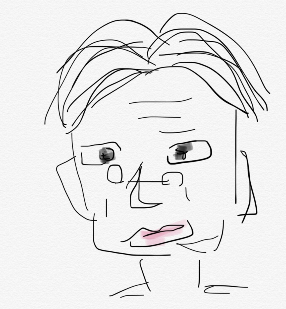 お聞かせいただいた情報からアイコン書きます SNSのアイコンに利用してください イメージ1