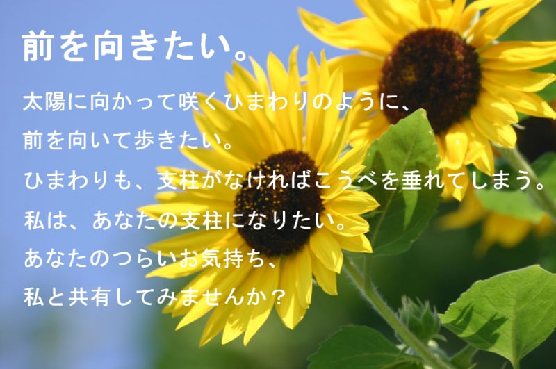 カウンセラーのタマゴが話を聴きます 話を聴くことしかできませんが、そばにいます。 イメージ2