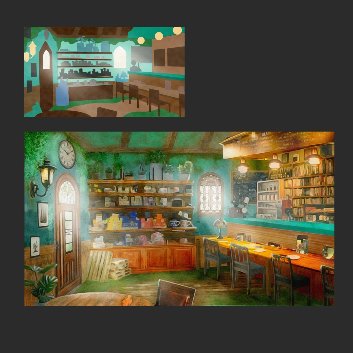 Vtuber部屋・ゲーム配信の背景イラスト描きます 貴方のオリジナル背景イラスト提供！追加料金無し商業利用可能 イメージ8