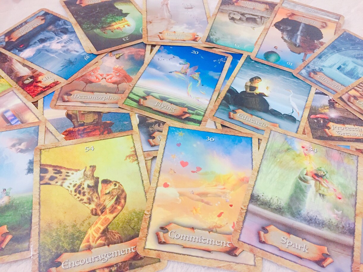 本気で幸せになりたい方向け☆カード占いします タロット×オラクル×チャネリング で鑑定します♪ イメージ1