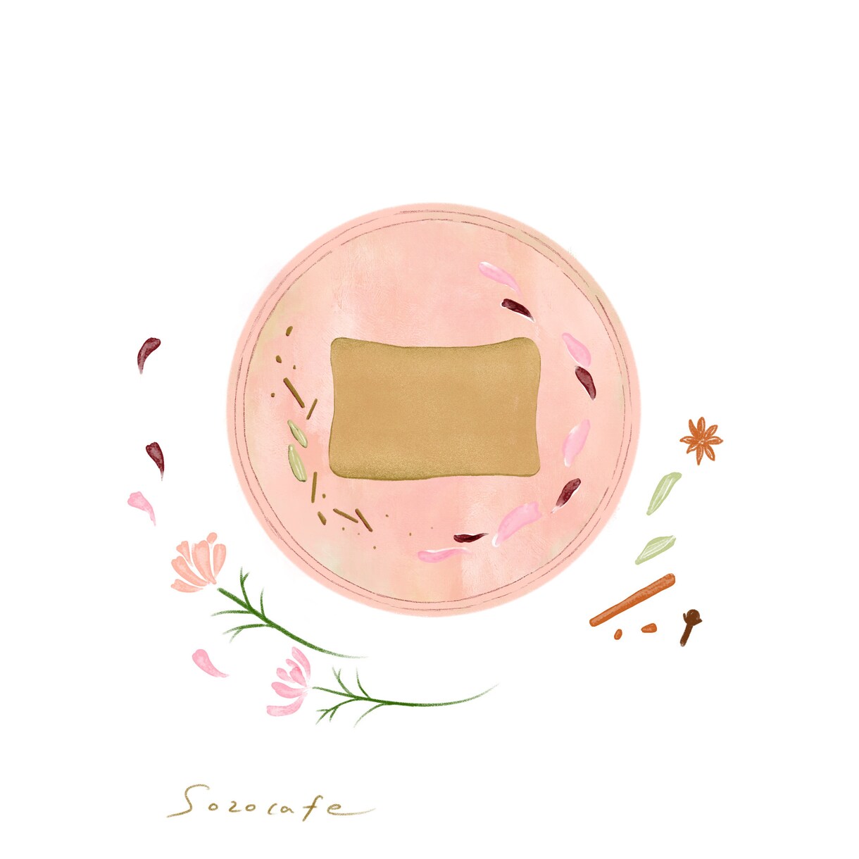 ゆるふわ癒し水彩タッチのオリジナルイラスト描きます ◎SNSアイコン◎菓子・カフェメニューの挿絵等 イメージ2