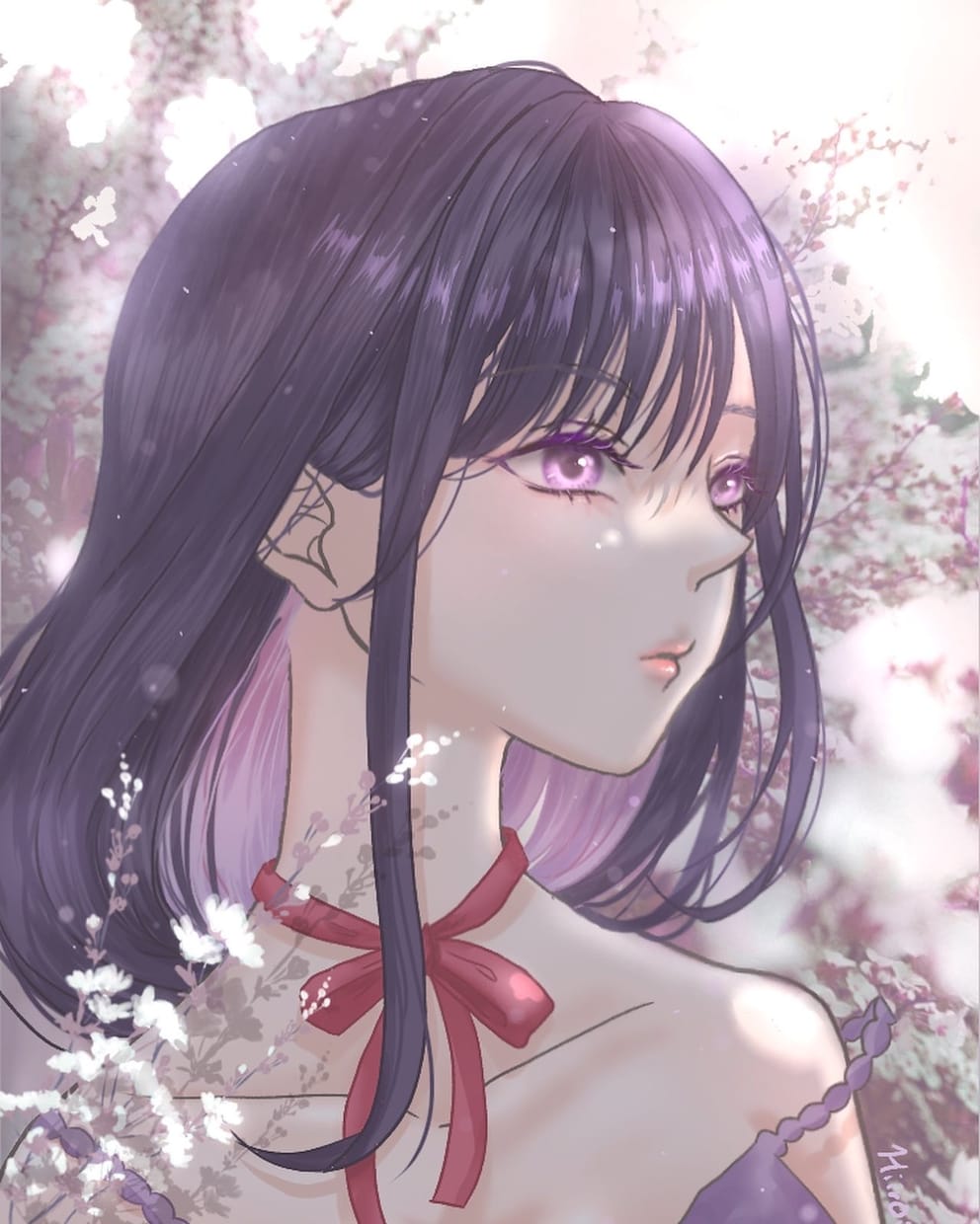 似顔絵や好きなキャラのアイコンを描きます 優しく儚げなイラストを描かせて頂きます。 イメージ2