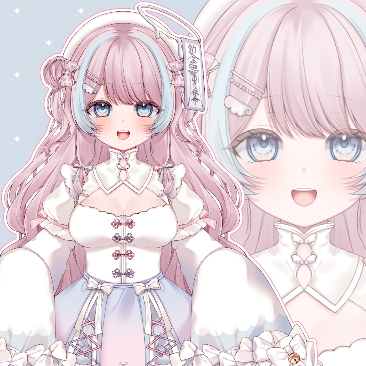 高品質なVtuber用のパーツ分け立ち絵制作します 企業実績あり！かわいいキャラが得意です！ イメージ5