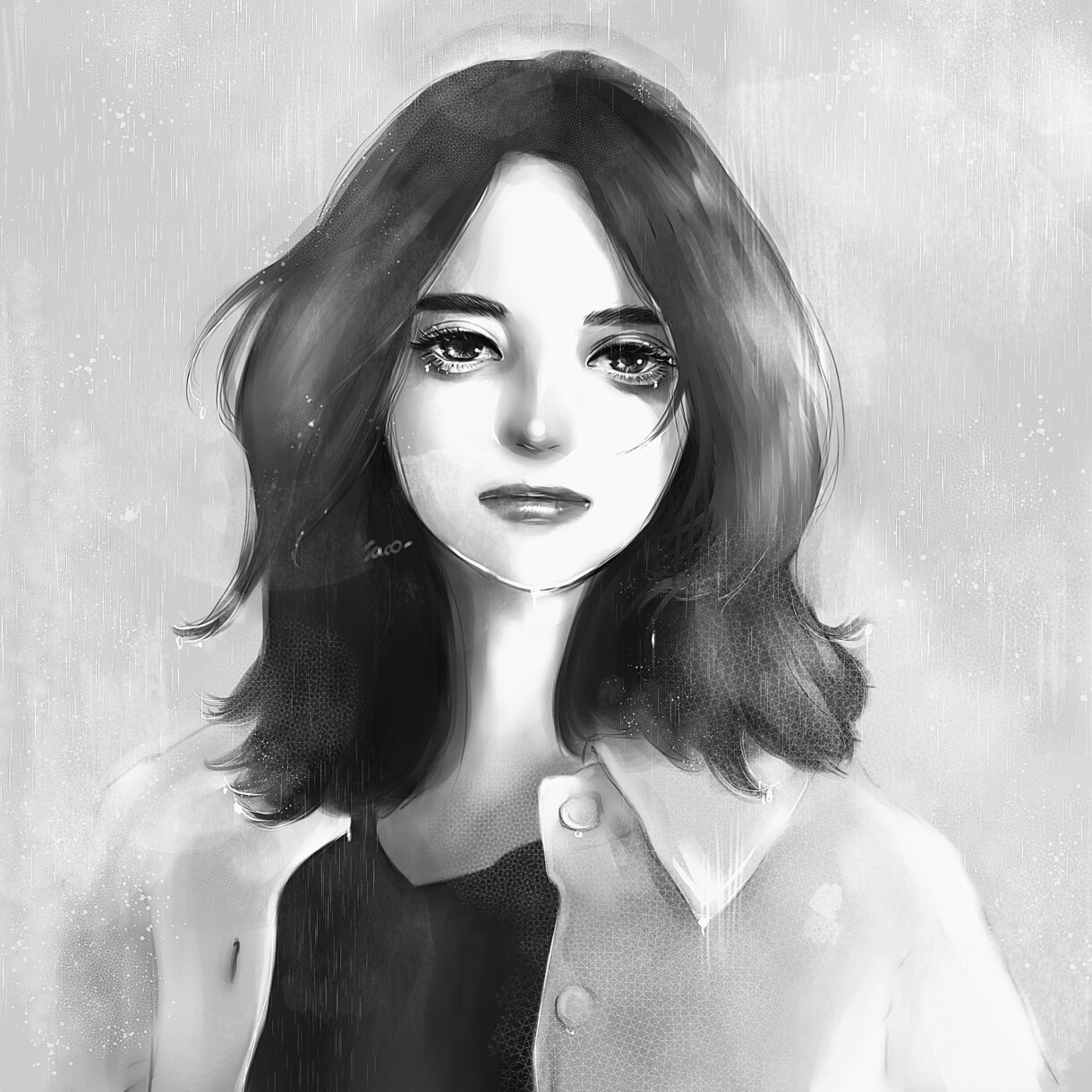 モノクロイラスト描きます SNSアイコンなど、ぜひお気軽にご相談下さい イメージ9