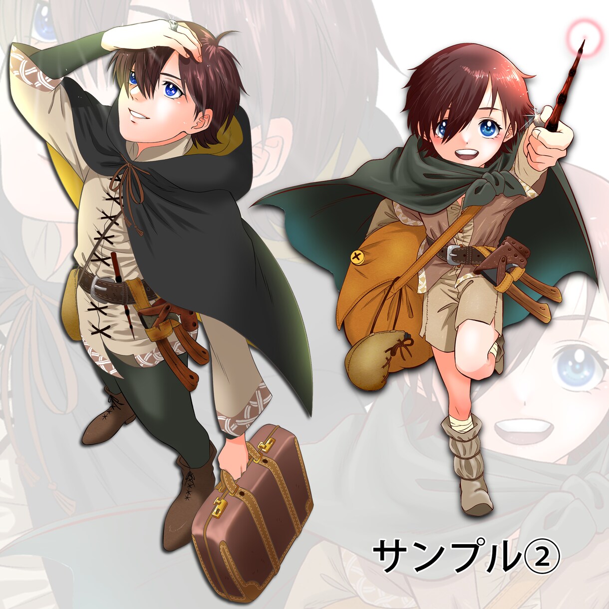 イラストを制作いたします ご依頼者様のご希望に添った一枚絵を作成いたします イメージ3