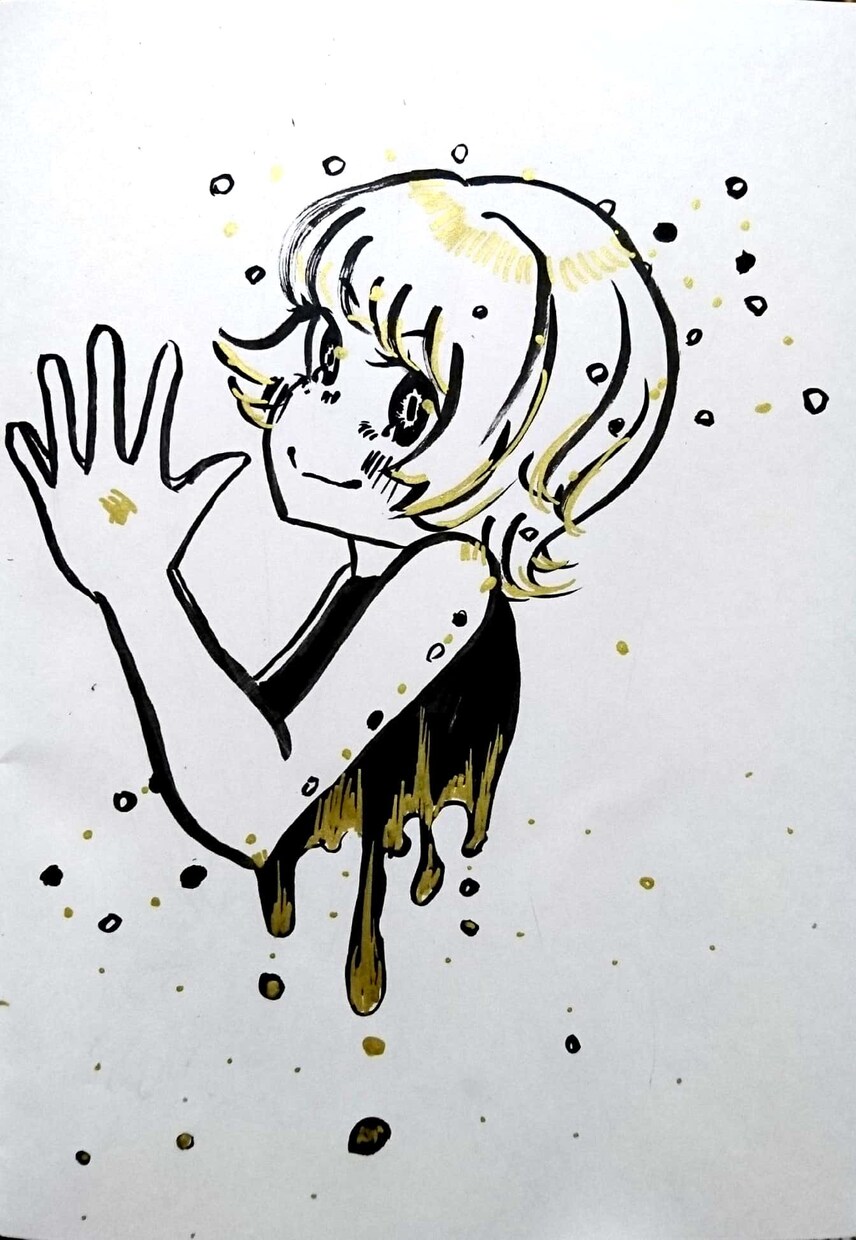 ネットアイコンや、似顔絵描きます モノクロの線画、筆ペンのアイコンが欲しい人へ！ イメージ4