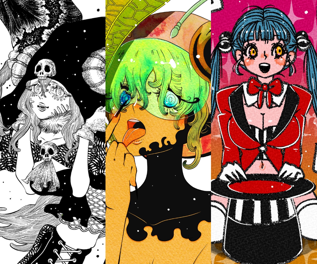 独特なセンスで女の子を描きます 個性的な世界観！絵柄も幅広く承ります！ イメージ1