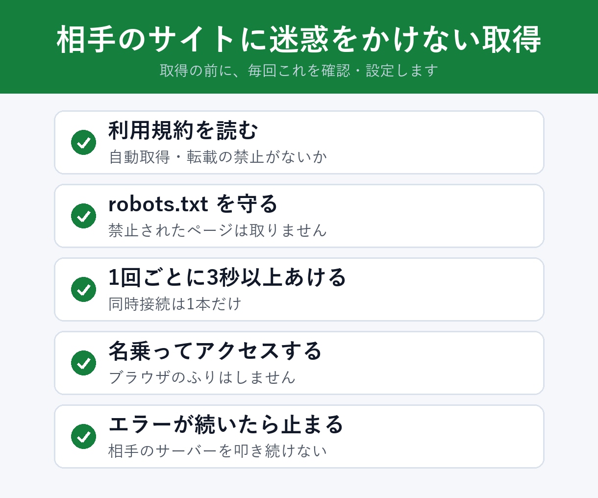 Webサイトの公開データをCSV・スプシにします 規約と負荷を確認してから取得。定期実行・保守も相談可 イメージ6