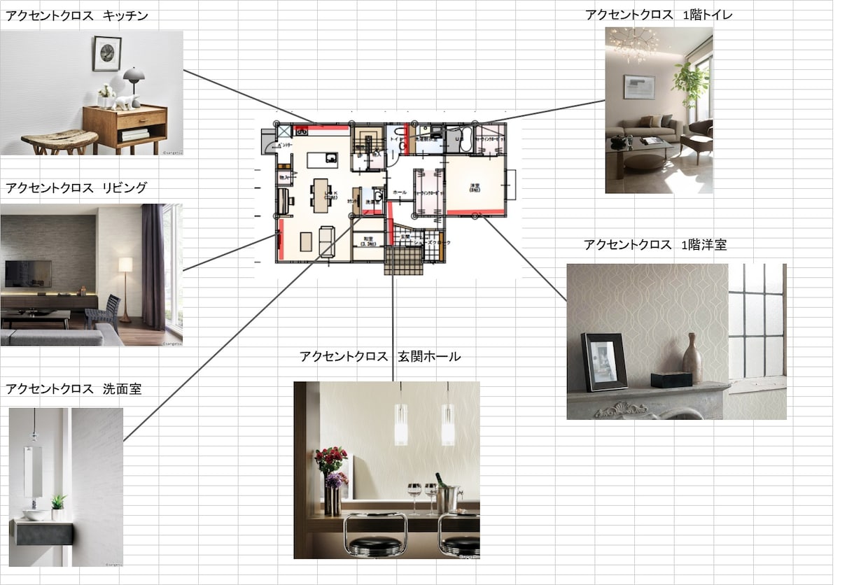 1軒丸ごとクロス（壁紙）のご提案いたします プロにお任せ！新築・リフォームでクロス（壁紙）を選定中の方へ イメージ4