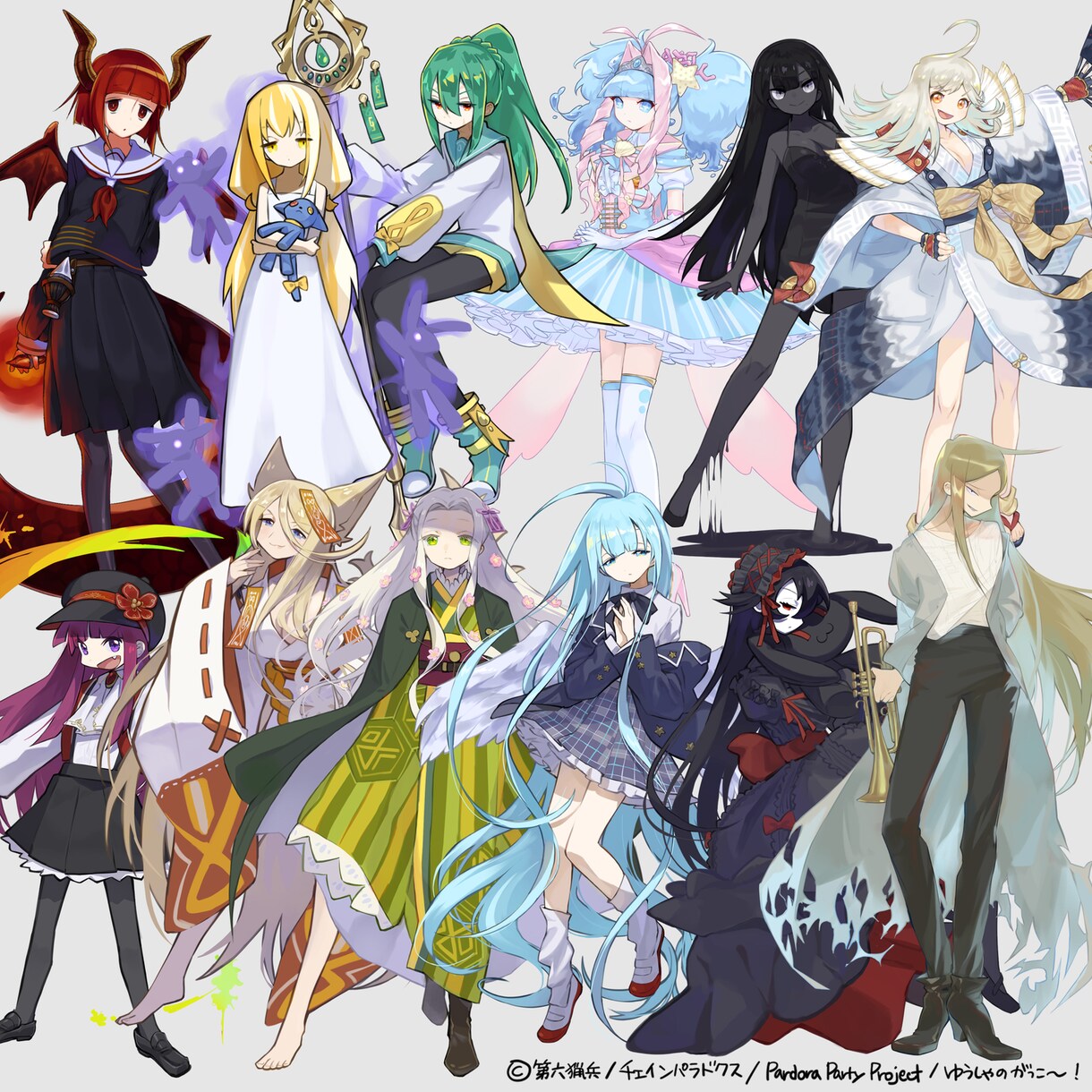 キャラクターイラスト描きます キャラクターなら、わりとなんでも描きます イメージ4