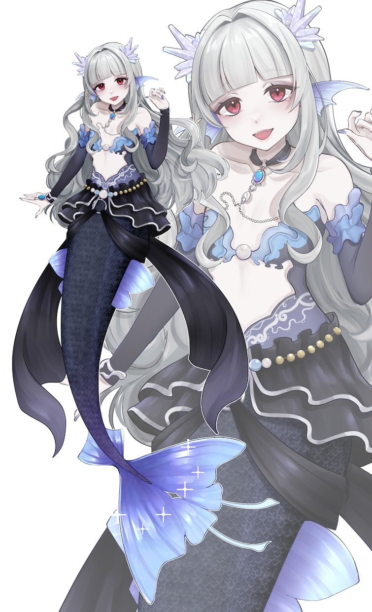 アイコンから1枚絵までなんでもお描きします Vtuber様向けパーツ分けイラストも可能です イメージ2