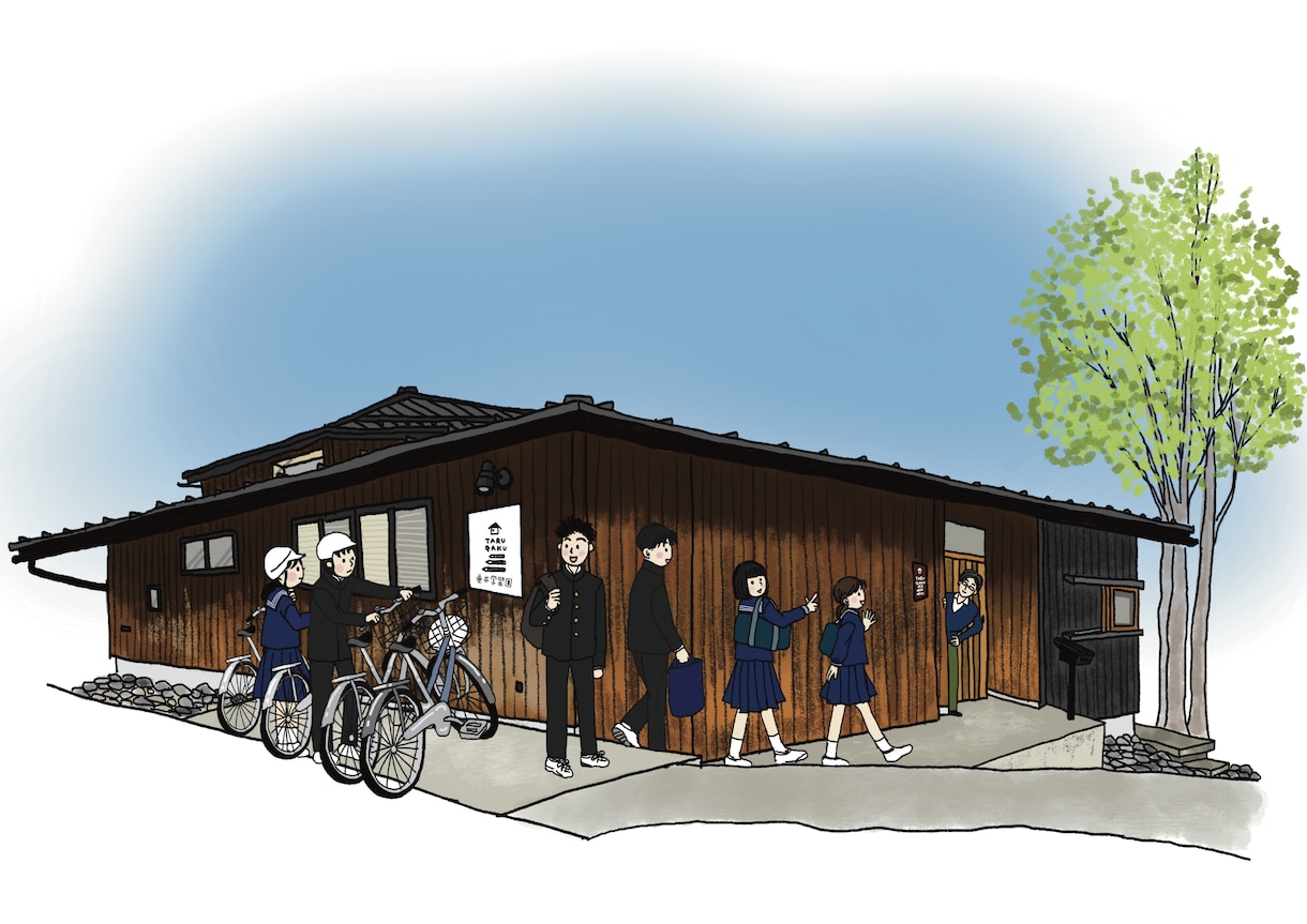 建物イラスト描きます 店舗紹介/習い事教室紹介/家のイラストなど イメージ4