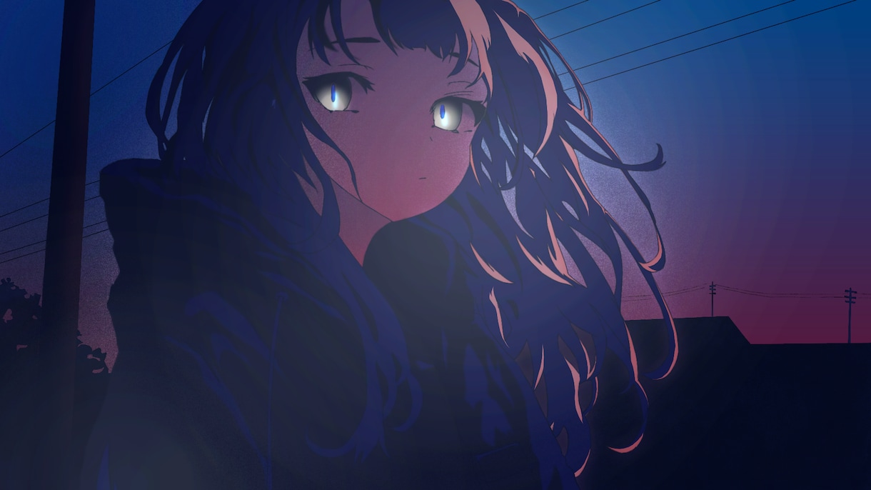 個性際立つアニメタッチで、イラストを制作します ◎アイコンも！極端な色彩で描く、個性派Lo-Fiイラスト イメージ5