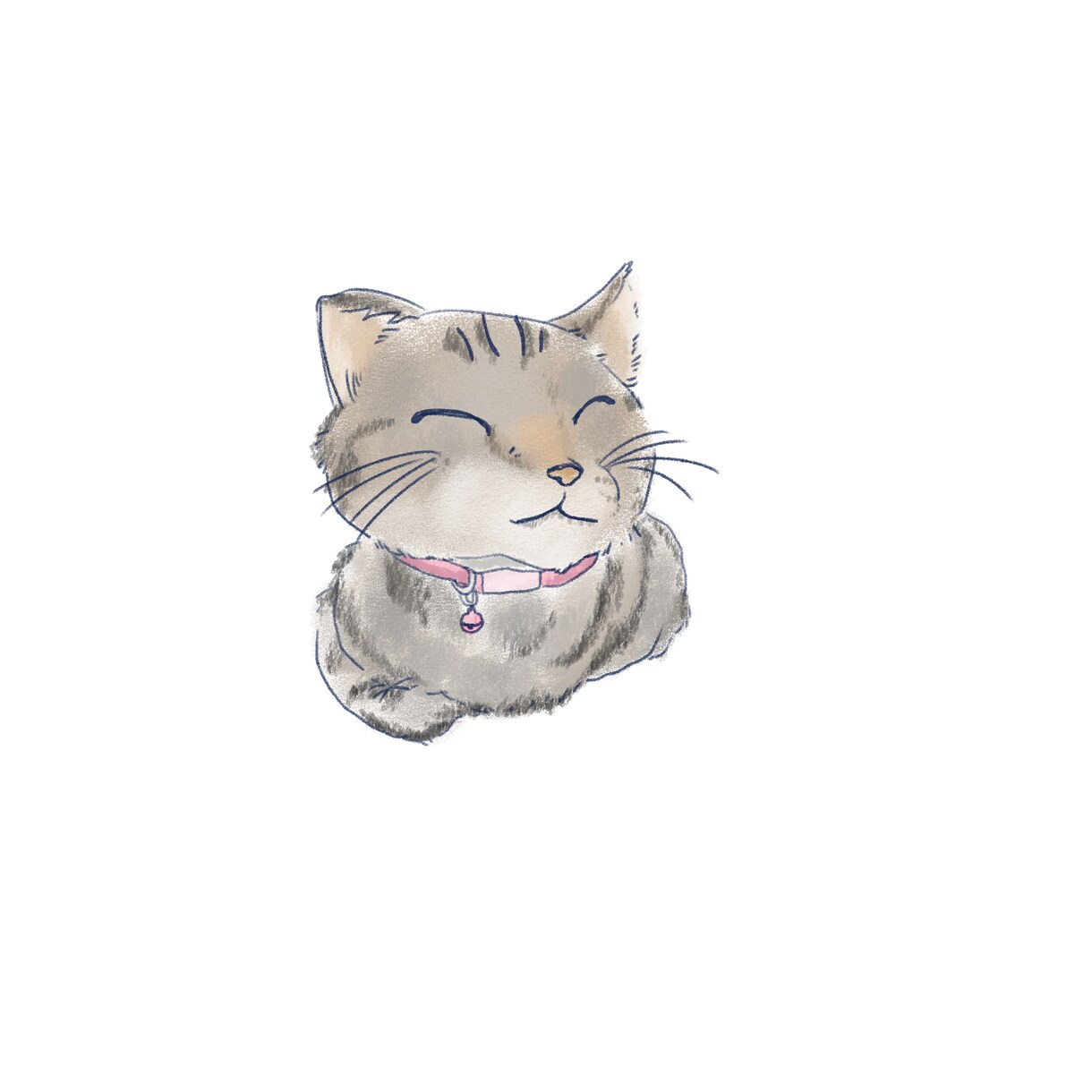 愛猫 愛犬のイラスト描きます 皆さんの愛猫 愛犬 描きます(*^^*)ゆるふわイラストです イメージ1