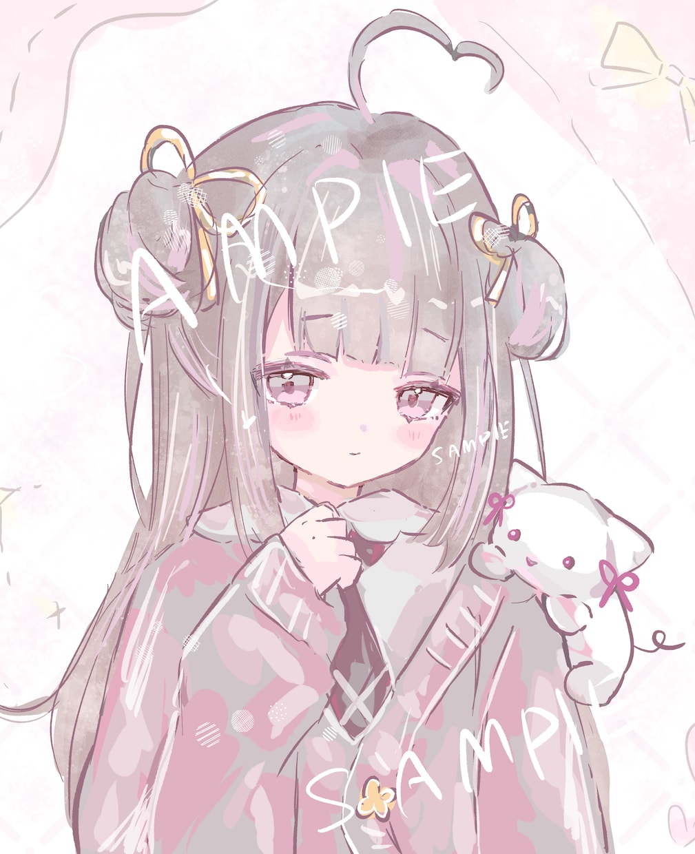 商用利用無料、修正何度でも◯かわいくゆるく描きます ゆるく可愛いイラストかきます！LINEスタンプなどにも◯ イメージ1