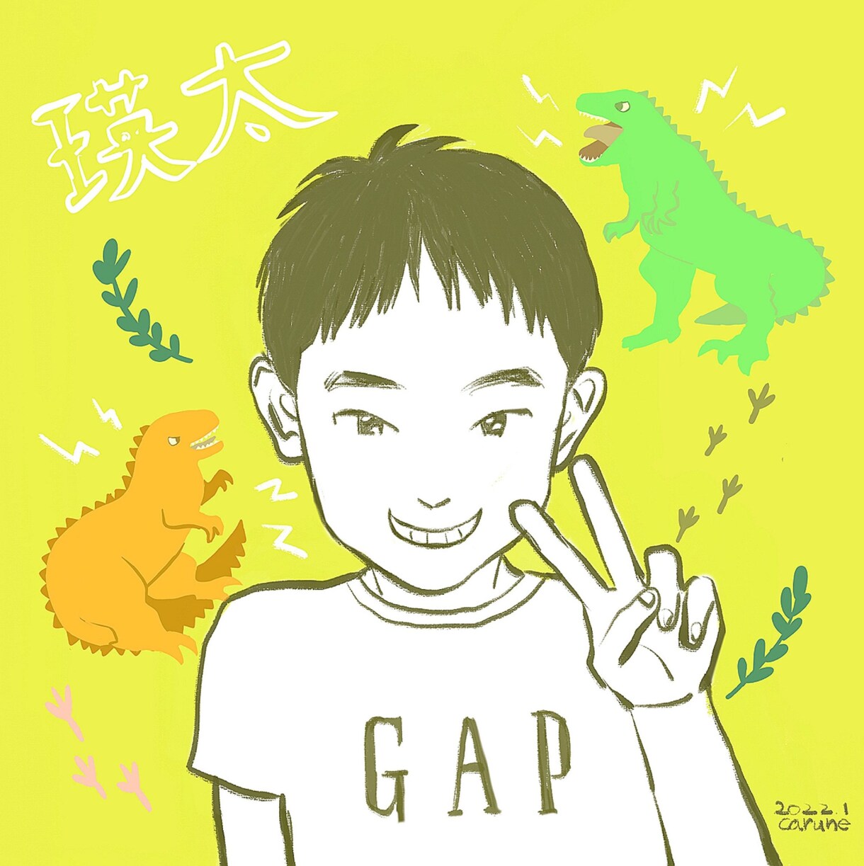 似顔絵描きます しっかり特徴を捉えてそっくりだけどかわいい似顔絵！ イメージ2