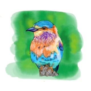 水彩画風デジタルでペットを描きます かわいいペットアイコンを作成します！ イメージ10