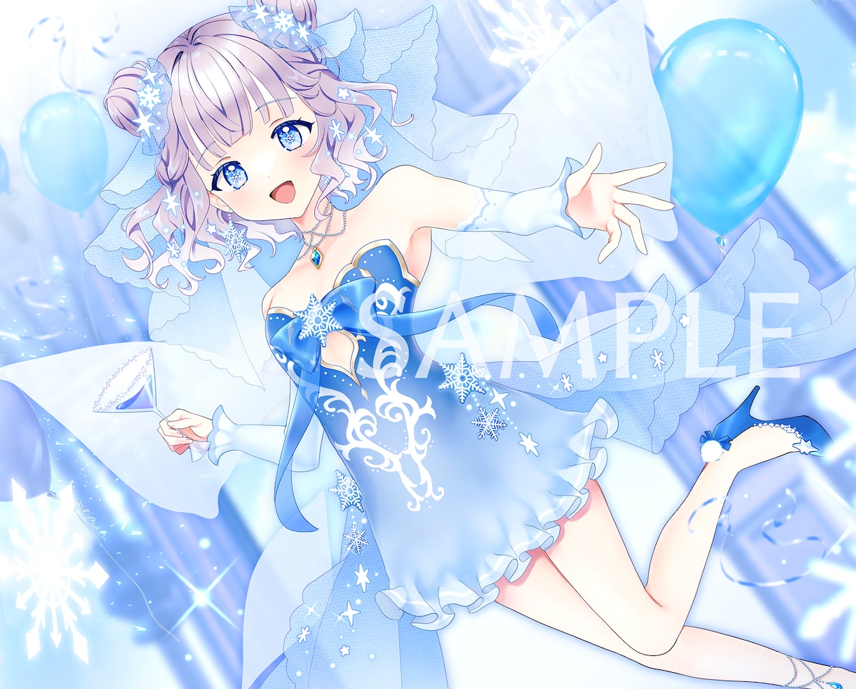可愛いイラストやVTuber立ち絵★一枚絵描きます お気軽にご相談ください★スピード納品心がけております！ イメージ10