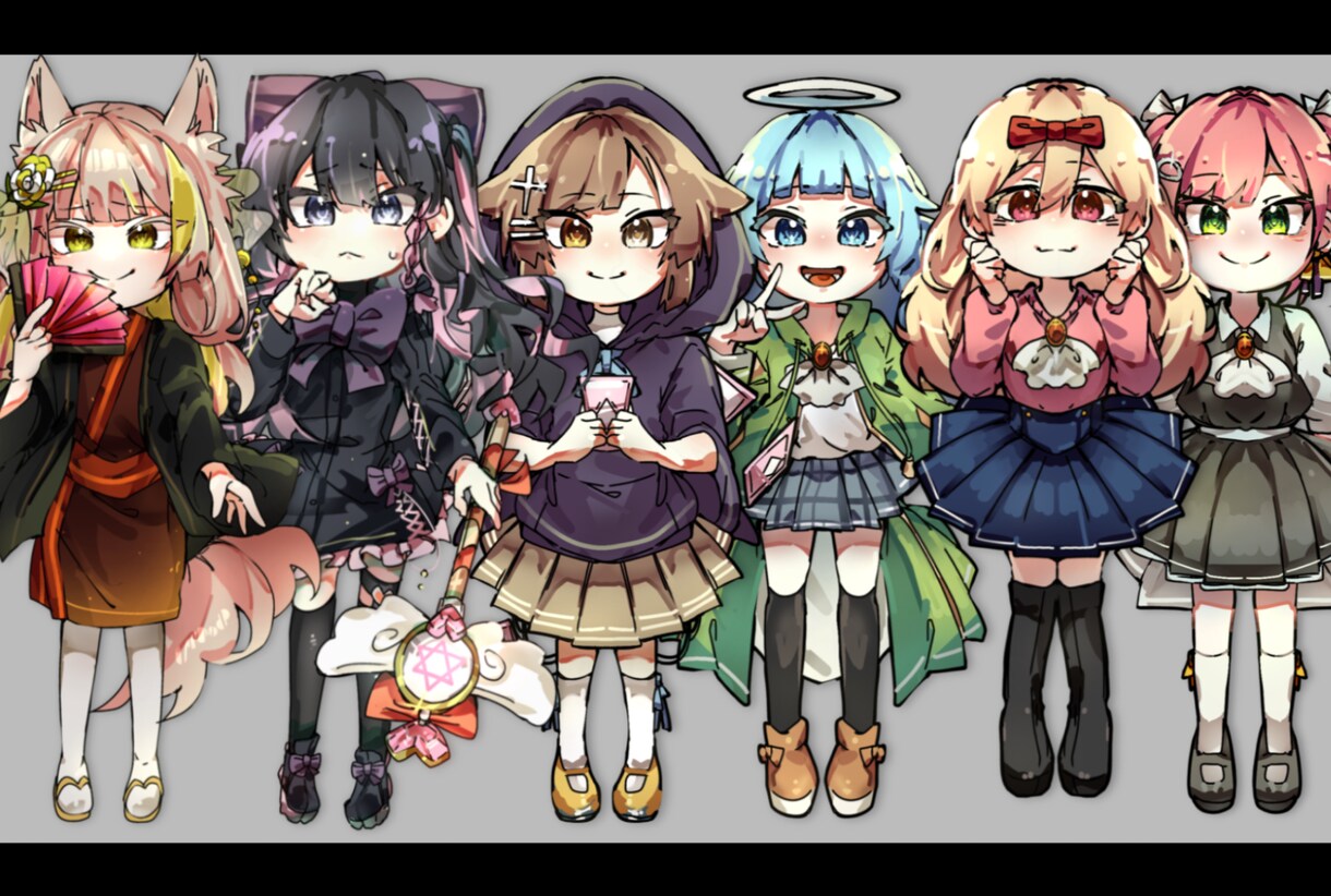 格安の”デフォルメ”イラストをご提供します 【表情差分あり／LINEスタンプにも！】 イメージ4