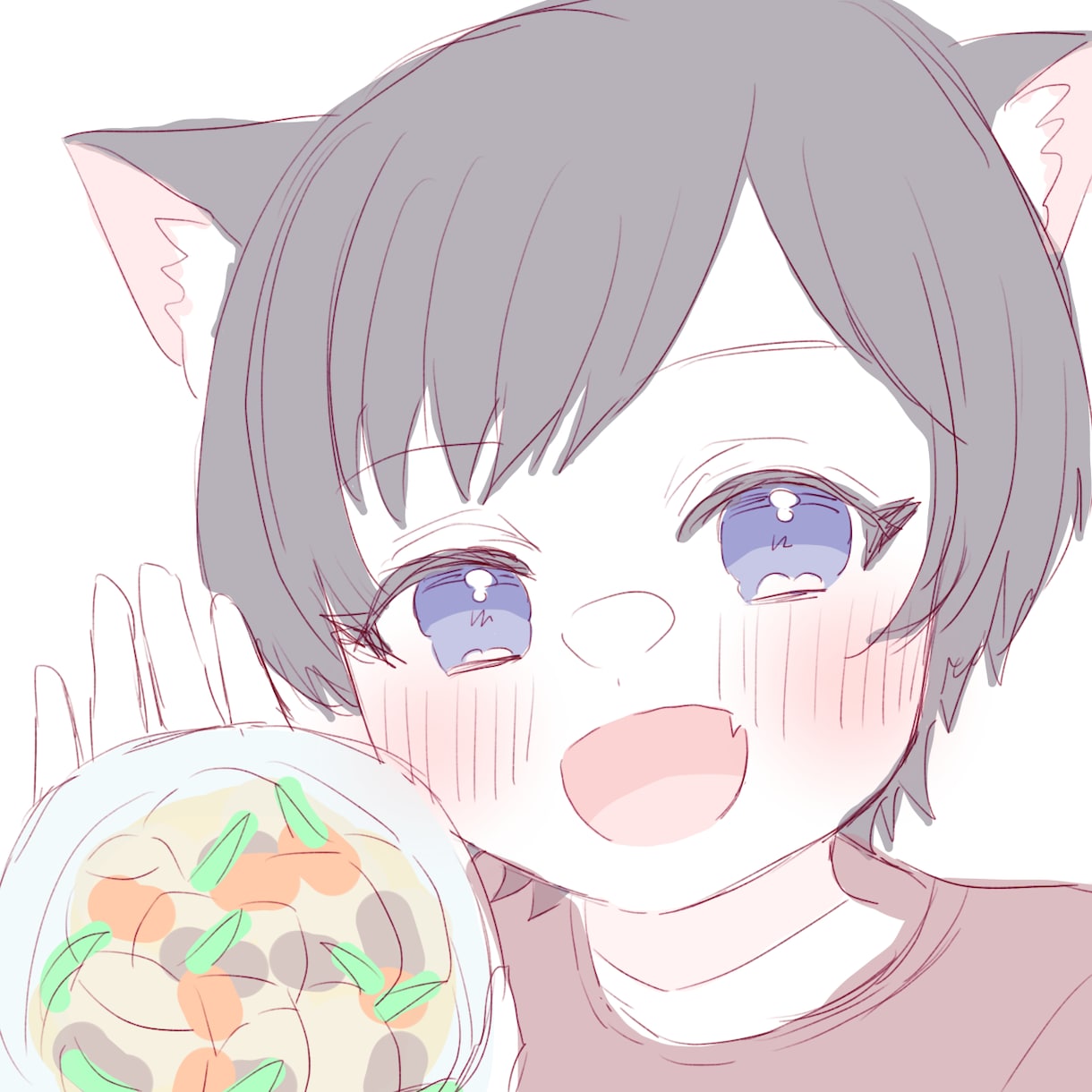 かわいいアイコンを描きます あなただけの、アイコンを制作させていただきます イメージ1