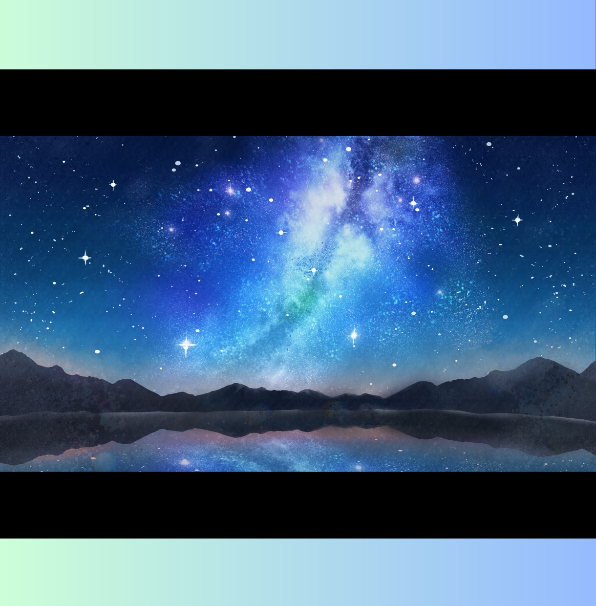 歌ってみた・MV用｜幻想的な１枚絵を制作します 幻想・エモ・透明感｜楽曲の雰囲気を映像的に表現します イメージ6