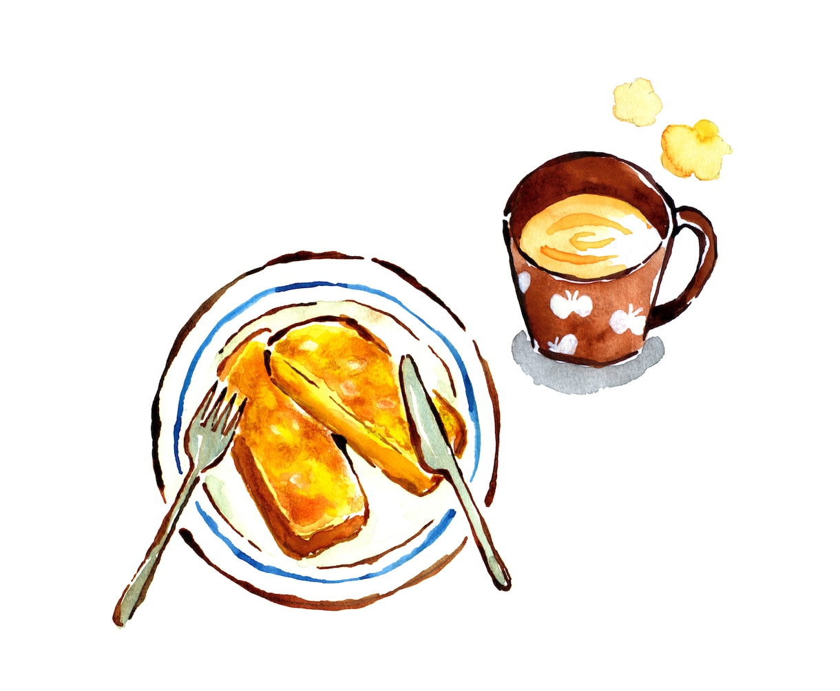 商用利用可！水彩でカットイラスト描きます 水彩で描いた優しいタッチのイラストです イメージ4