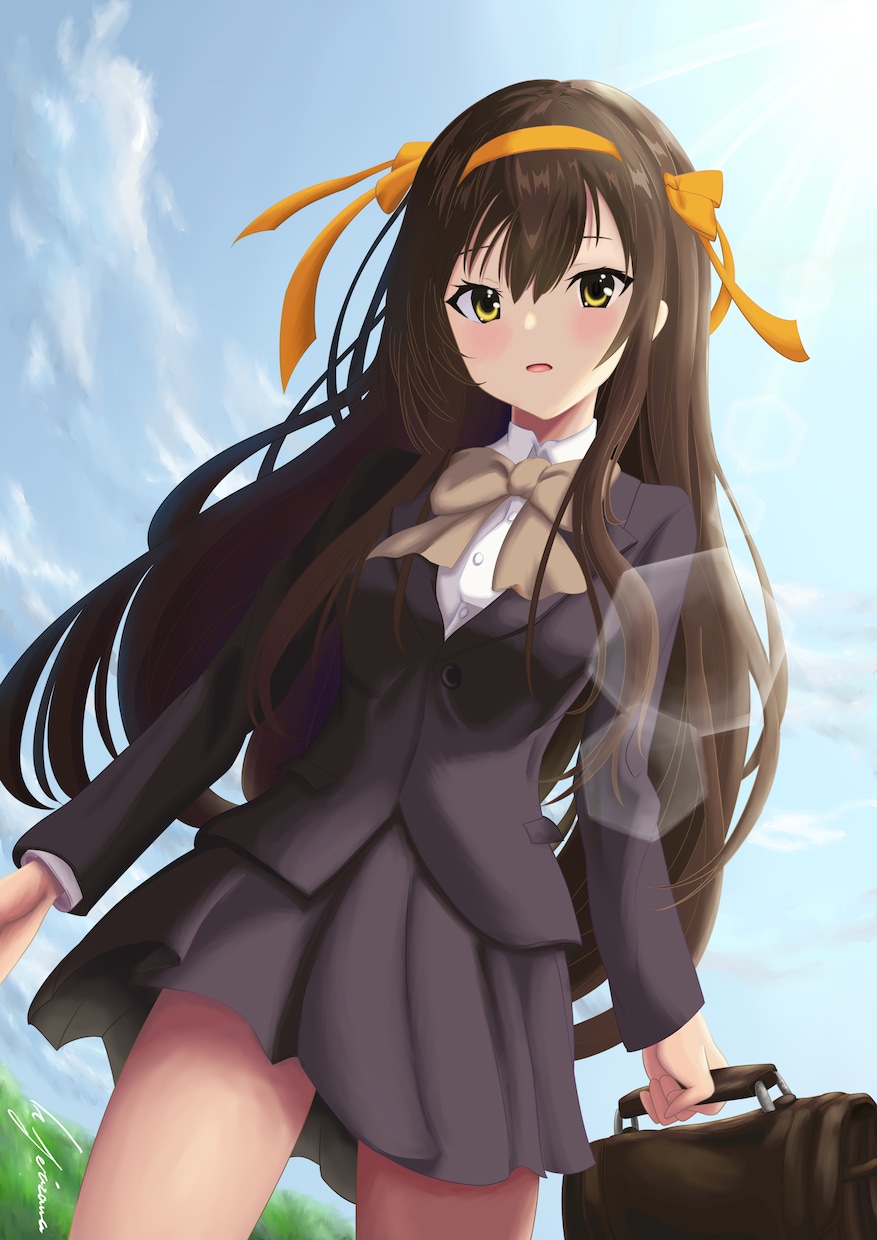 オリジナルの美少女イラストを作成いたします 理想の一枚絵になるようにご依頼者様に寄り添って対応いたします イメージ9