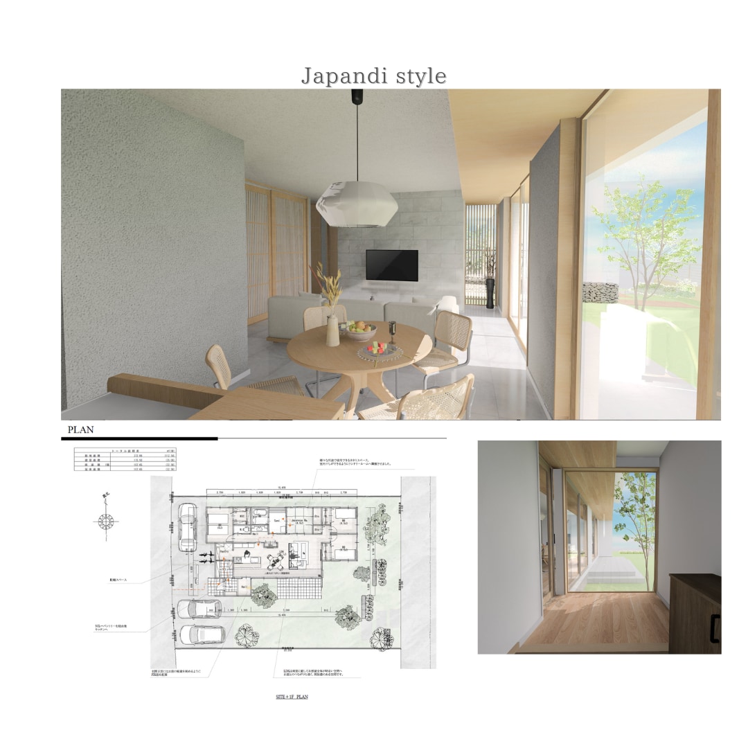 展示棟設計など経験豊富な建築士が間取り提案します 高品質の3Dパースと写真付きでわかりやすくプラン提案します イメージ8