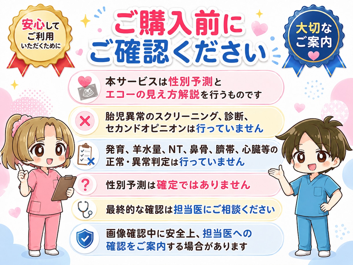 リピーター様用！専門医がエコー解説をします こちらはリピーター様用のサービスになります。 イメージ3
