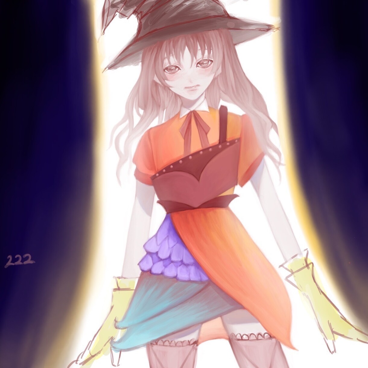 透明感があるイラストをえがいています 髪の毛の塗りにこだわっています イメージ7