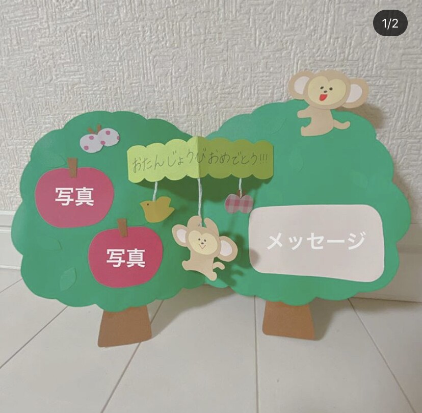 壁面や誕生日カード・アルバム等お作りします 時間がない・プレゼントしたいけど上手くつくれない方へ イメージ3