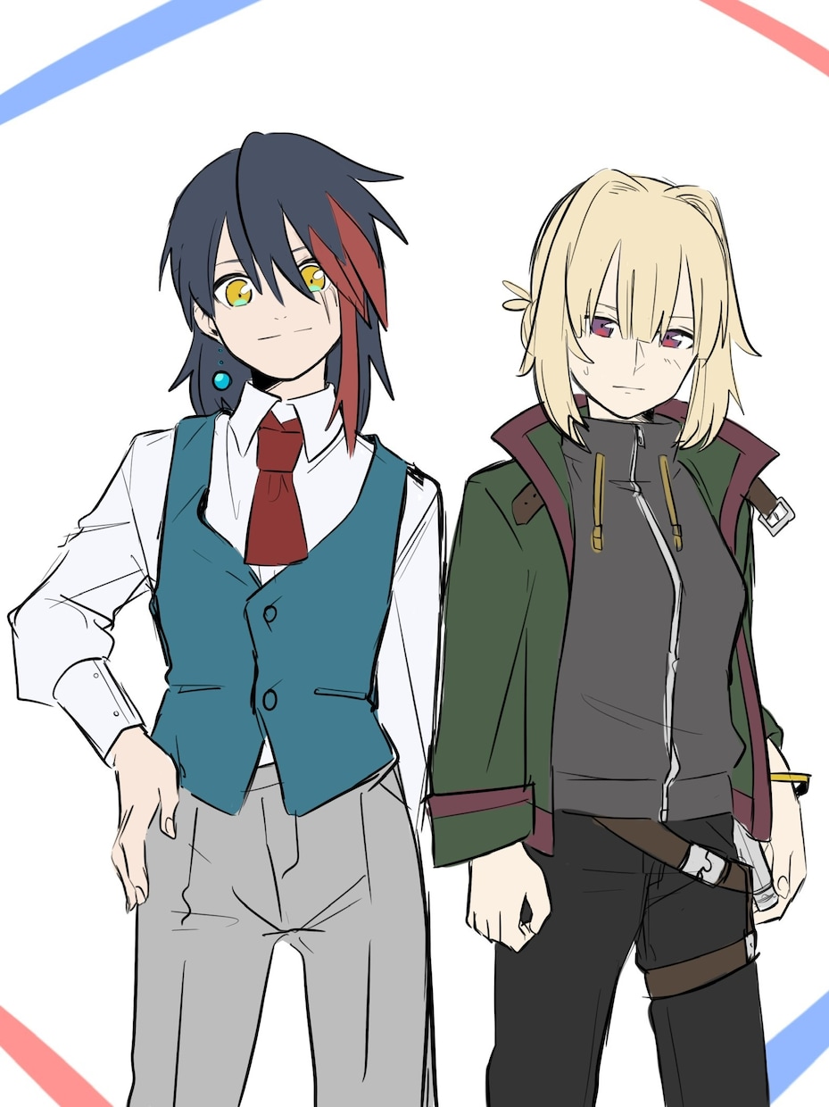 魂を入れる可愛いキャラデザします アニメ塗りでできます！可愛い元気なキャラ得意です！ イメージ7