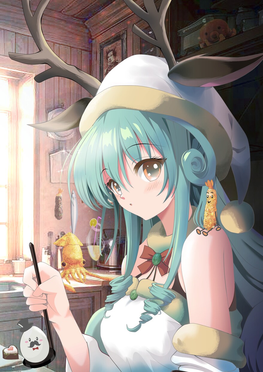 女の子のイラスト描きます アバターイラスト、その他なんでもイラスト描かせていただきます イメージ1
