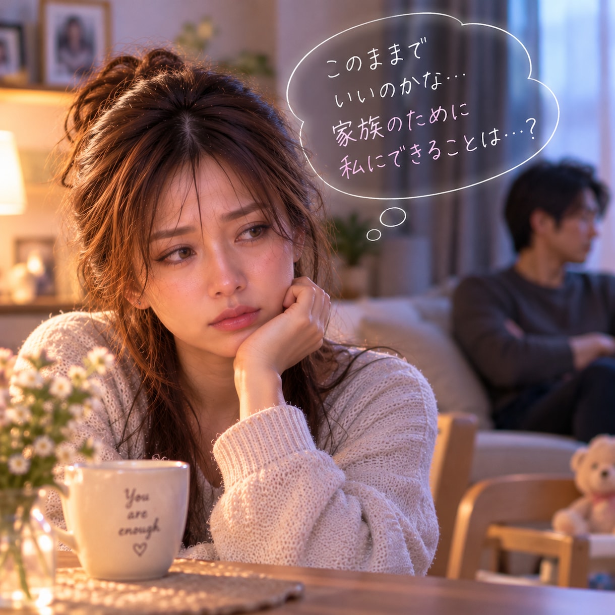 夫婦・家庭｜お話を聴き必要な時に鑑定します 旦那への不満、ただいま満タン、そろそろ心のガス抜きが必要です イメージ3