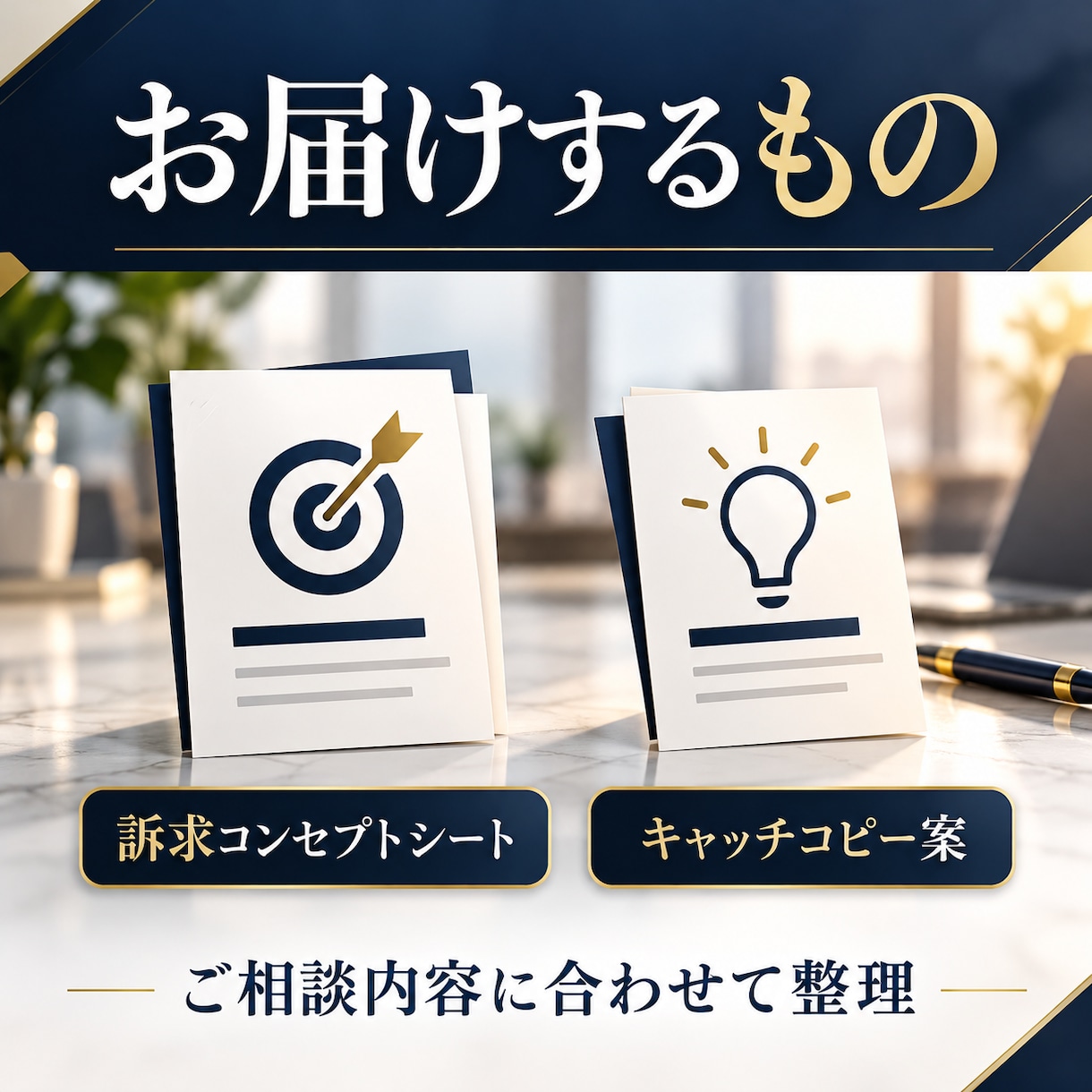 商品の訴求軸とキャッチコピーを設計します 商品の特徴を、お客様に届く言葉へ イメージ4