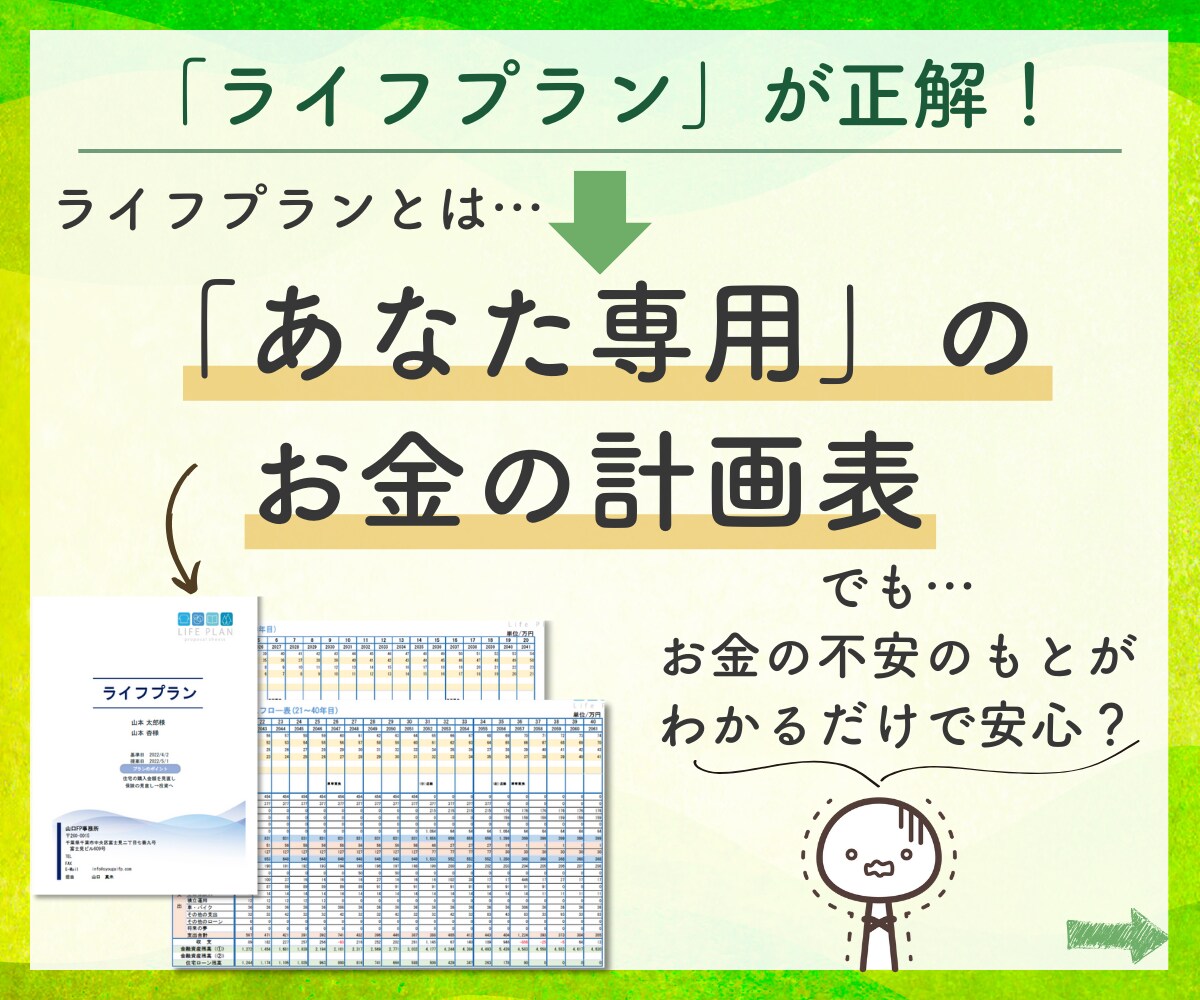 ライフプランと改善のアドバイスプランを作ります ライフプランと理想の未来のためのアドバイスプランを作成します イメージ3