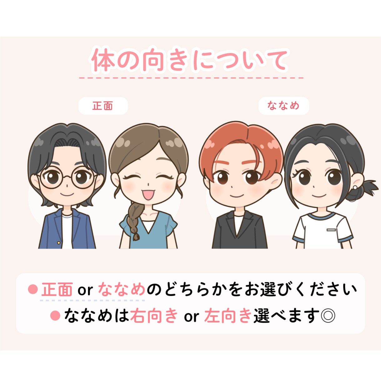 デフォルメミニキャラ表情アイコン8点セット描きます 使いやすい喜怒哀楽セットでSNSの印象アップ♪ イメージ3