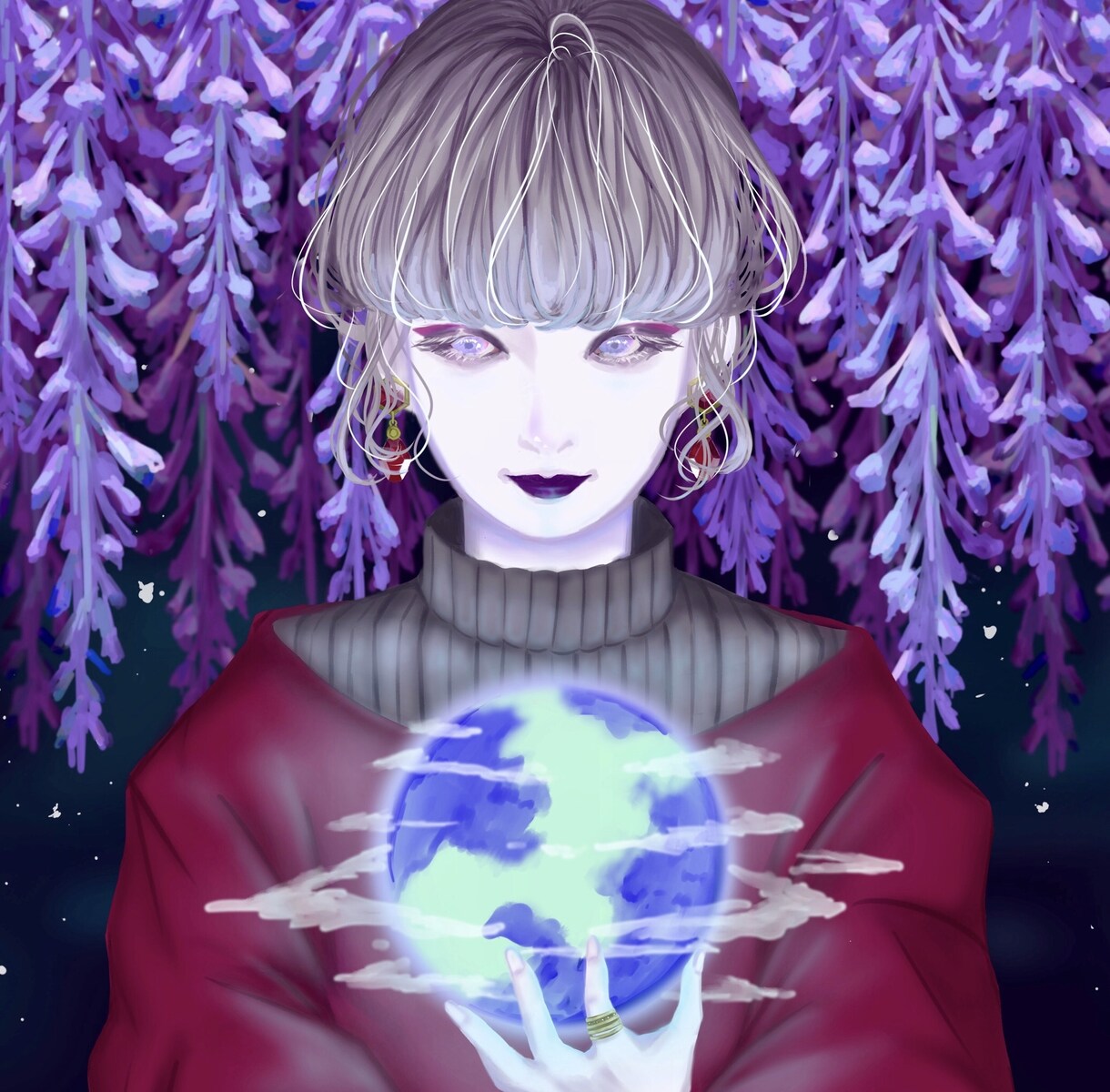 構図がシンプルで色鮮やかなイラストをお描きします SNS、動画、アイコン、観賞用に！ イメージ3