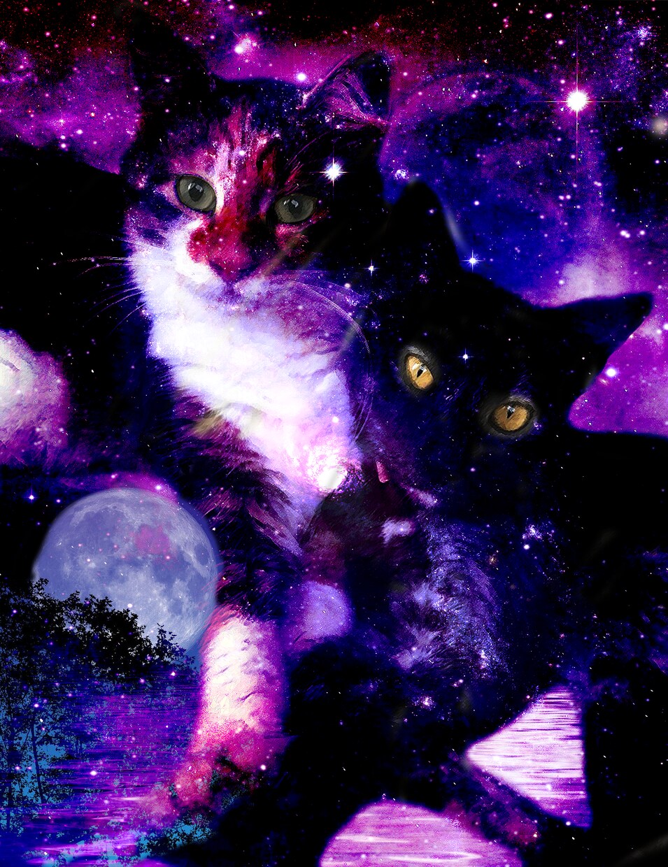 猫ちゃんのお写真から素敵なイラスト作成します オリジナルアートからグッズ化も可能です イメージ8