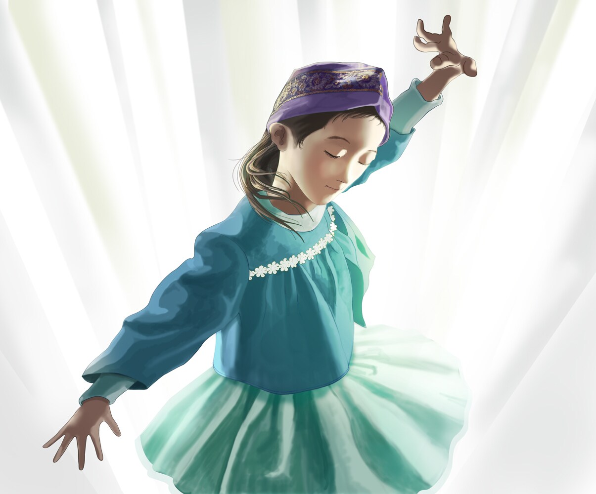 やさしさ、明るさを大切にする人物イラストを描きます 人物の背景、モチーフご要望に合わせて対応いたします イメージ3